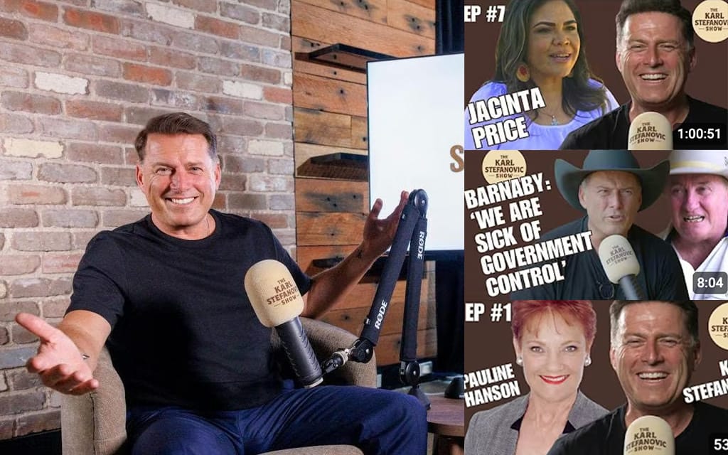 Stefanovic Running Out Of Australian Podcast Guests Who Can Feed The Algorithm With Racial And Far-Right Grievances