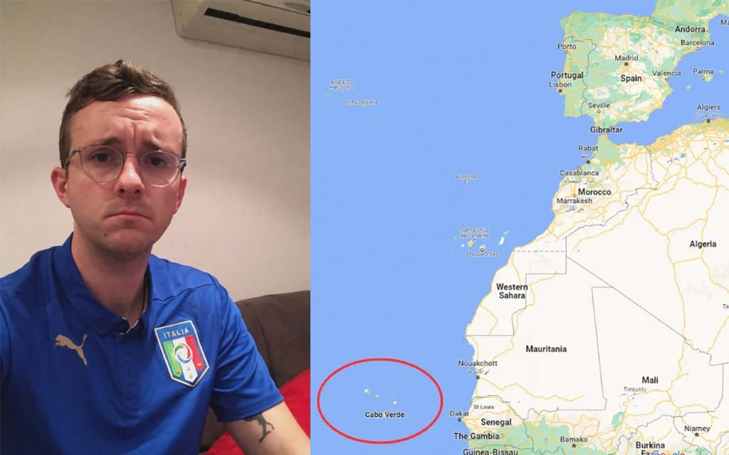 Reminder For Your Italian Mates: Cape Verde Made The World Cup. Hahahaha.