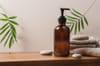 hand soap brown bottle