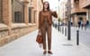 Woman Dressed Head To Toe In Brown Thinks She's Immune To Fashion Trends