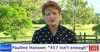 Pauline Says Turnbull Should Cancel More Than Just Four Hundred And Fifty-Seven Visas
