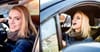Young Lady Singing In Car Quietly Wonders To Herself If She’s Got What It Takes