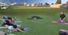 Greens Leader Richard Di Natale Hosts Super Zen Yoga Sesh On Parliament Lawn