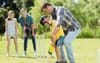 Local Dad Teaches Son How To Pull Uncle Mark’s Short Balls Ahead Of Christmas Match