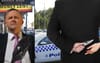 Eshay Albo Discreetly Hands His Shank To Media Advisor As Cops Drive Past Electorate Office
