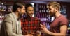 Tourist Drinking With Locals Reluctantly Agrees To Try Out Aussie Lingo In His Accent