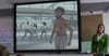Oh God No: Hip English Teacher Has The New Childish Gambino Video Paused On Projector
