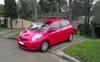 Owner Of Bright Pink Toyota Yaris To Someday Learn What Resell Value Means