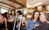 Holidaying Family Wait Patiently In Terminal While Big Shot Parents Hit The Lounge