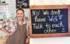 Psychopath Cafe Owner Suggests Talking To Uncaffeinated Strangers Is OK