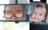 Smug Toddler Laughing At Dad Wearing Mum’s Sunglasses Obviously Hasn’t Experienced Road Glare
