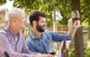 Man Trying To Impress Future Father-In-Law Swirls Wine Around Like He Knows What He’s Doing