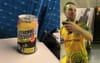 Wallabies Fan Drinking 9% Tinnie On The Train Shudders Imagining This Being Allowed Back Home