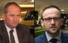 Adam Bandt And Barnaby Glare At Each Other From Opposite Ends Of The QANTAS Chairman’s Lounge