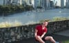 Finance Worker Attempts To Go For A Run Without His Personal Trainer There As A Spotter