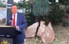 WA Premier McGowan Claims Rock Formation Behind Him In Morning Presser Was Coincidental