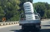 Ute Doing 70 Kilometres On Highway Fairly Good Sign That Load Is Not Very Stable