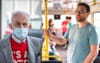 Selfish Maskless Fuck Feels The Old Codger On The Bus Burning Holes In The Side Of His Head