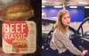 Snob Girlfriend Opposed To Eating A Petrol Station Microwave Hamburger During Road Trip