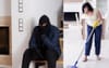 Mum Traps Burglar In Kitchen With Freshly Mopped Floors