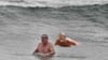 Grandpa Kev Drags Scotty Out Of The Surf After Catching Him Trying To Pull A Harold Holt