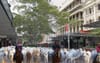 Brisbane Lets Few Hundred Head Of Cattle Loose On Queen Street To Keep The Ekka Bushies Busy