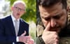 President Zelensky Moved To Tears After Hearing About Albanese’s Humble Upbringing In Camperdown