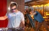 DJ Has His Deck Thrown Into The Smokers Area After Destroying Another Banger With His Stupid Remix
