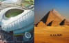 Qatar’s Amazing World Cup Stadiums Likened To The Pyramids Because They Were Both Built By Slaves
