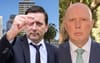 Matthew Guy Snaps His Sim Card In Half After Peter Dutton Calls To Offer Help On The Campaign