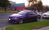 Unmarked Purple Commodore Ute Really Not Nailing The Whole Inconspicuous Thing