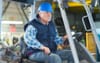 Forklift Driver With Boony Moustache Wields Far More Power Than Bosses Or Unions Could Ever Know