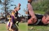 Country League Footy Jet Embarrassed After Wild Speccy Ends In Roo Poo Face-Plant