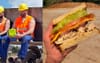 Frustrated Tradie Complains About Having To Eat Most Spectacular Sandwich In The History Of Smoko