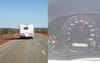 Caravaner Prepares To Drive Slightly Above Speed Limit As Overtaking Lane Approaches