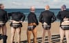 Rupert Murdoch And His Groomsmen Get EPIC Budgy Smugglers Pic On Wedding Day