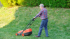 Dad Escapes The Christmas Eve Kitchen Chaos By Mowing Lawn For The Third Time This Week