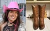 Girl Who Bought Cowboy Boots For Luke Combs Holds Onto Them In Case Queen B Throws In Some Australian Dates