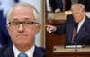 Malcolm Turnbull Accuses The ABC Of Being Pusillanimous On His Ambulatory And Obloquy Disagreement With That Egocentric Megalomanic Donald Trump And His Conga Line Of Sycophants Who Are Canoodling The President’s Lack Of Incertitude