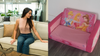 Millennial Woman’s First Big Furniture Purchase Fails To Elicit Same Feeling As The Disney Princess Pullout Sofa