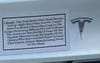 New Wave Of Hilarious Stickers Spotted On The Back Of Teslas