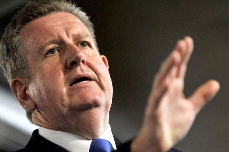 Disgraced former Premier of NSW, Barry "Bottle Shop" O'Farrell 