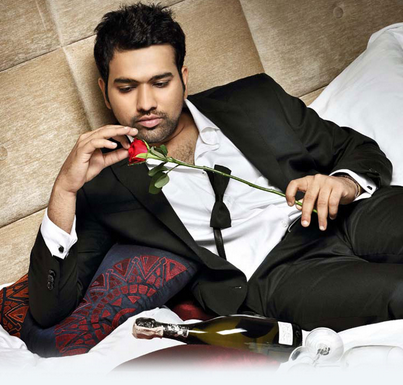 Rohit Sharma, the unpopular Indian batsman at the centre of Warner's outburst.