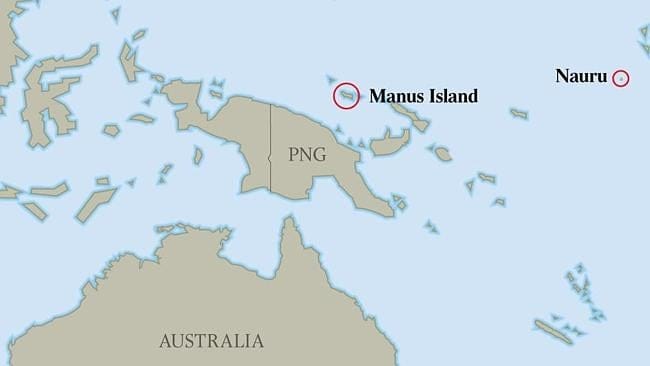 Ghetto of the Pacific: Manus Island, just north-east of the PNG mainland. An extremely shit place to live