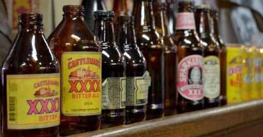 What the bottles may have looked like when they were made in the late 1970's. PHOTO: Castlemaine Perkins