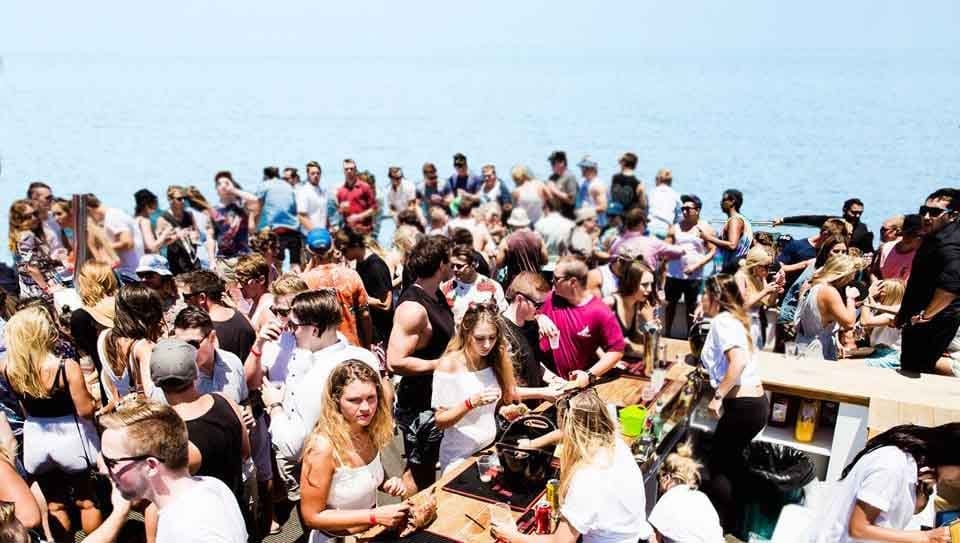 Day 2 of the cruise is quite strenuous for young partygoers.