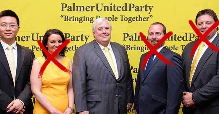 Clive Palmer is rapidly losing allies in his race to Prime Minister
