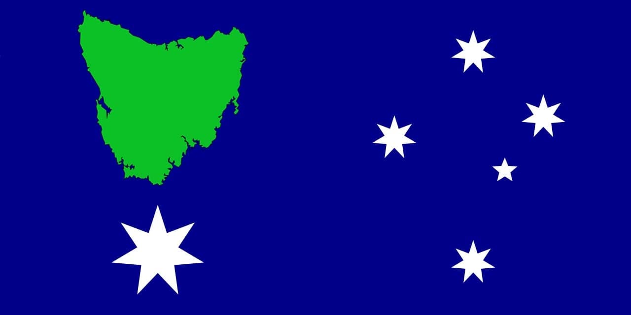 "The Tasmanian Republic Flag" - as proposed by Jacqui Lambie and her supporters
