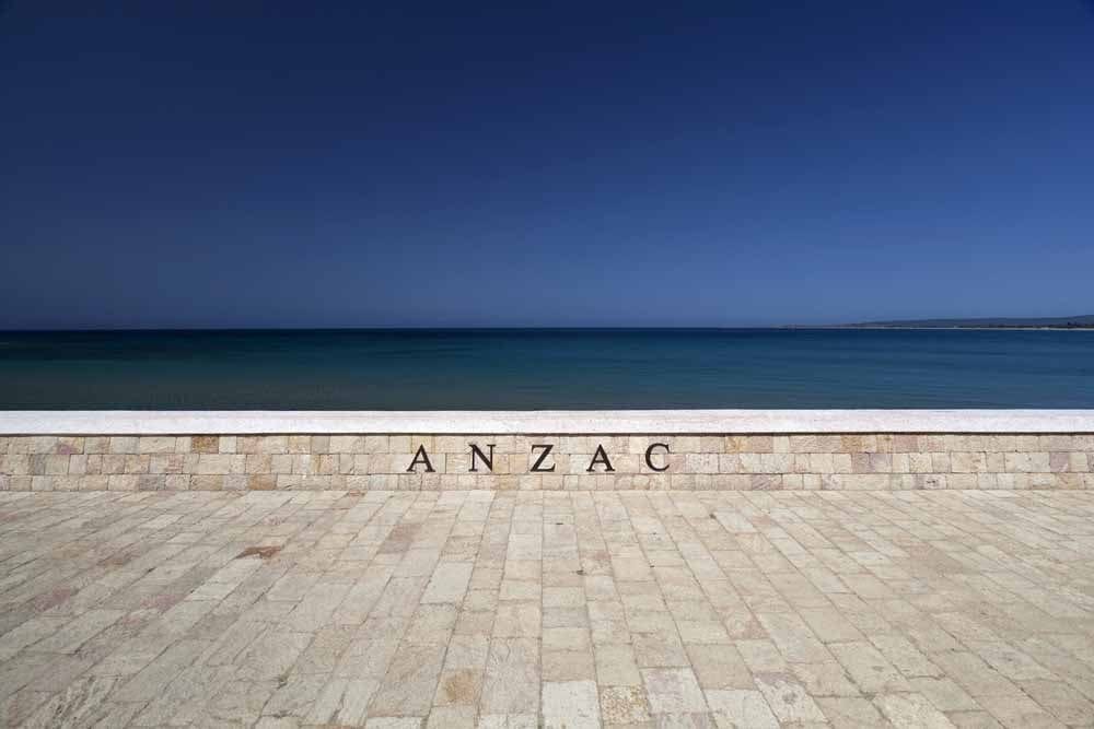 ANZAC COVE, Gallipoli. A place of historic importance to both Turkish and Australians