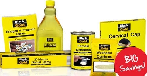 black and gold feature